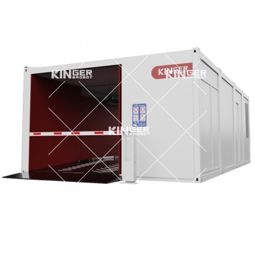 乘用车高效单仓换电机械人